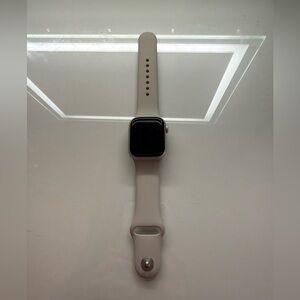 Apple Watch Series 9- 44mm Aluminum and Ceramic Case (band and charger included)